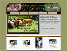 Tablet Screenshot of blackmouthcurcowdogs.com